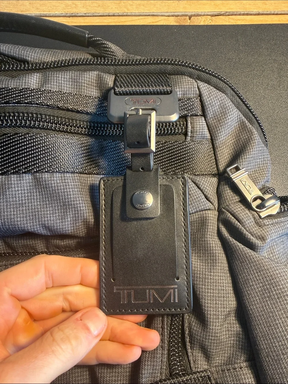 Tumi Alpha Bravo Knox Mini Backpack - Anthracite